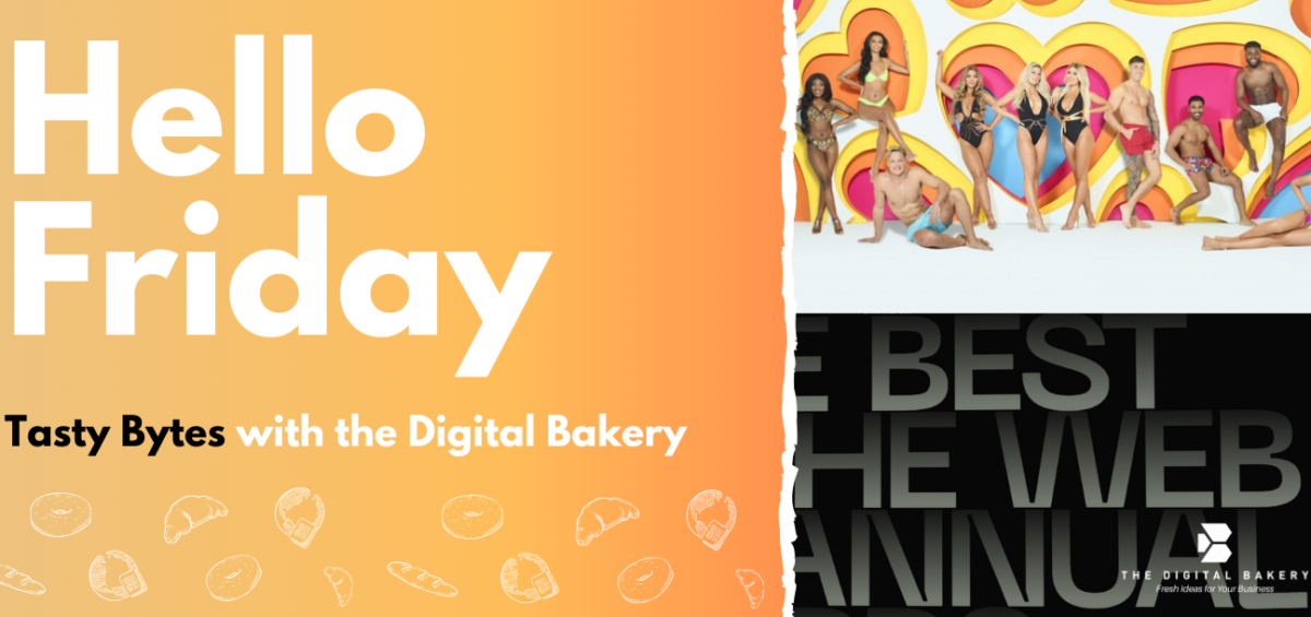 Hello Friday Tasty Bytes with The Digital Bakery Blog Post Cover by The Digital Bakery Creative Agency in Dundalk Louth
