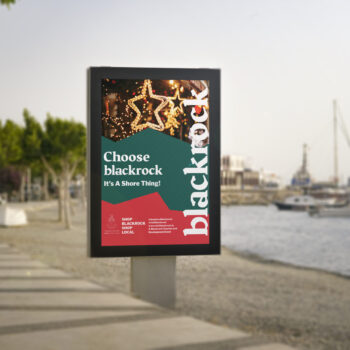 Visit Blackrock Promo Poster - Designed by The Digital Bakery Creative Agency in Dundalk Louth